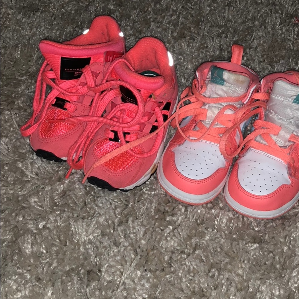 Little Girl Sneakers.